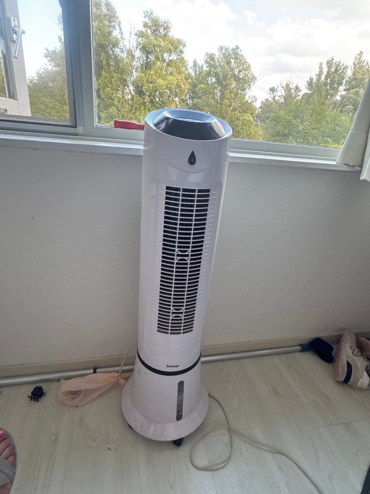 Sencys Air Cooler met afstandsbediening, Witgoed en Apparatuur, Airco's, Gebruikt, Minder dan 60 m³, 3 snelheden of meer, Ophalen of Verzenden
