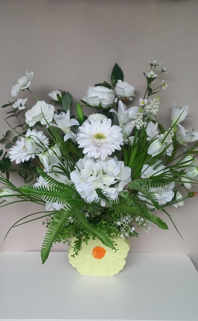 Boeket van kunstbloemen, Ophalen of Verzenden