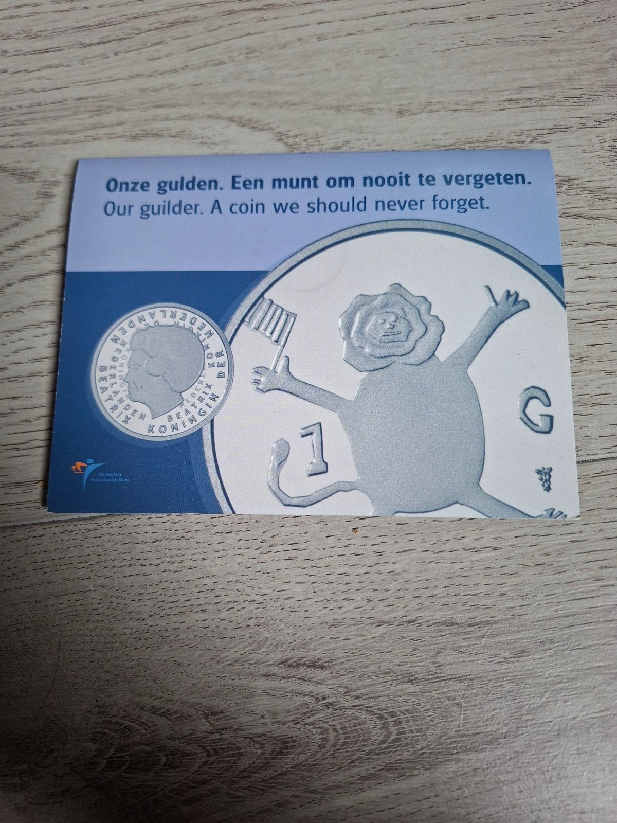 De Laatste Gulden 2001 - Koningin Beatrix, Ophalen of Verzenden, Koningin Beatrix, 1 gulden, Losse munt
