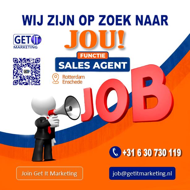 Sales Agent Buitendienst, Vacatures, Overige vormen, Vanaf 1 jaar, MBO, 33 - 40 uur