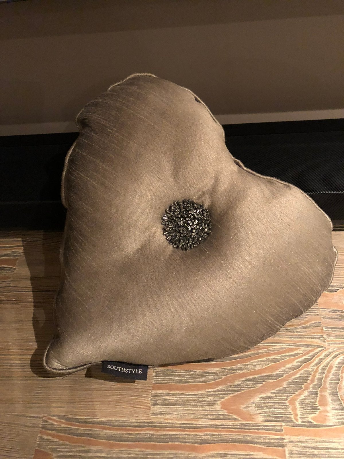 Apart nieuw sier kussen sierkussen mooi voor decoratie, Ophalen of Verzenden, Nieuw, Bruin, Hartvormig