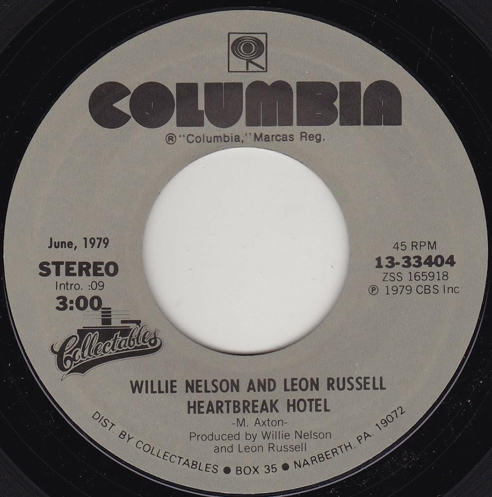 Willie Nelson and Leon Russell - Heartbreak Hotel 7", Cd's en Dvd's, Vinyl Singles, 7 inch, Single, Ophalen of Verzenden, Nieuw in verpakking