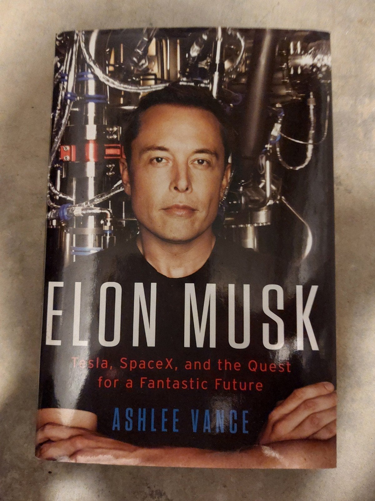 Elon Musk boek, Ophalen of Verzenden, Zo goed als nieuw, Ashlee Vance, Wetenschap