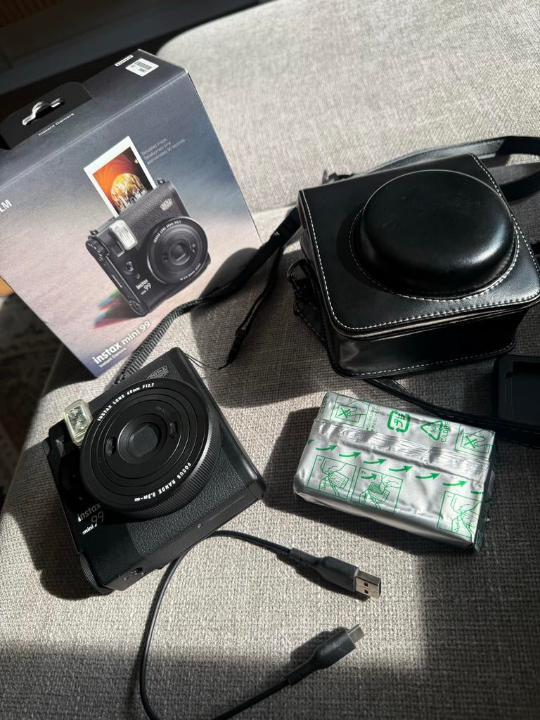 Fujifilm Instax Mini 99 Instant Camera met accessoires, Ophalen of Verzenden, Zo goed als nieuw, Polaroid, Fuji