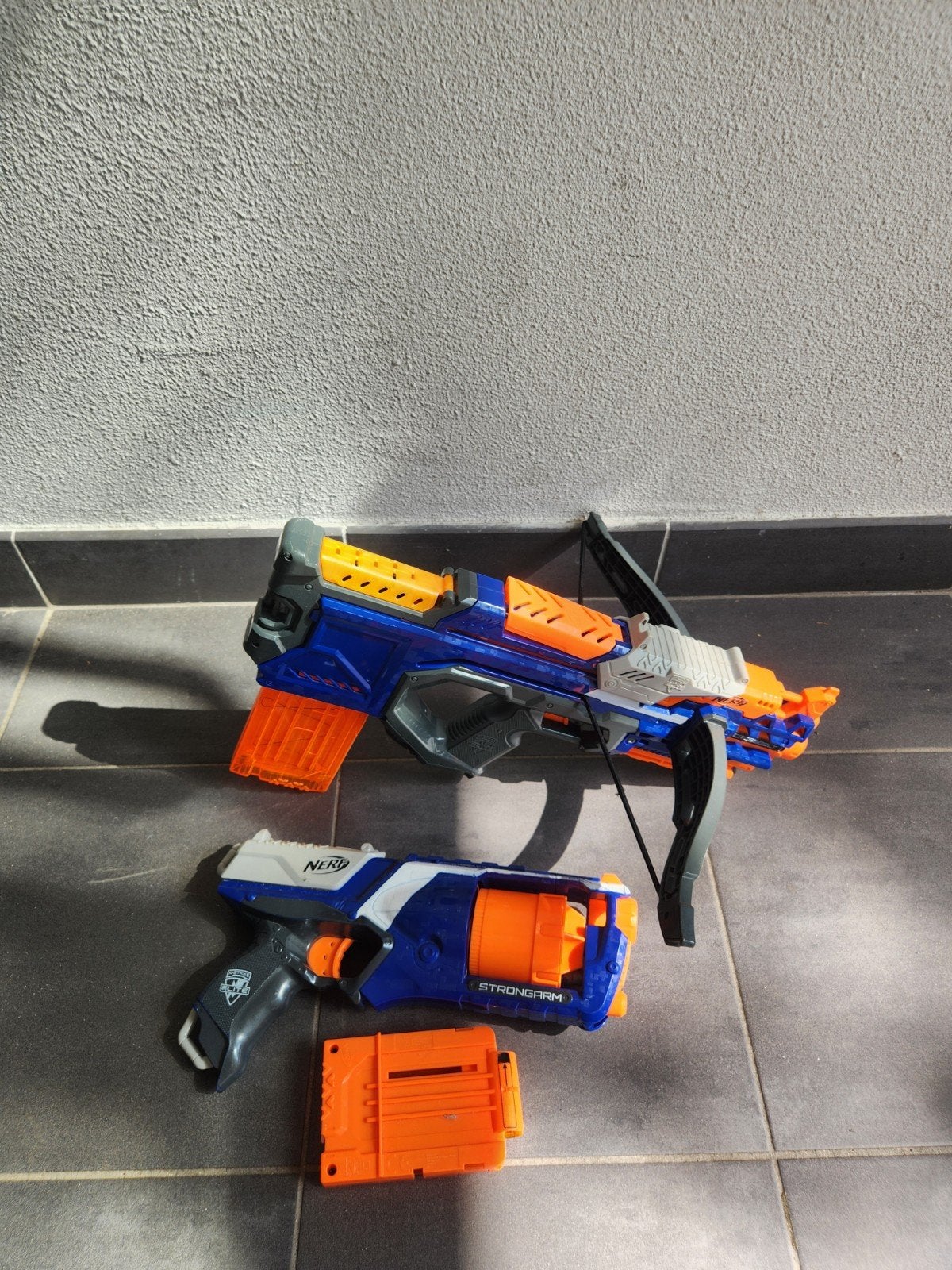 Nerf Blaster Set: Strongarm + Rebelle Bow (In Goede Staat!), Ophalen of Verzenden, Jongen of Meisje