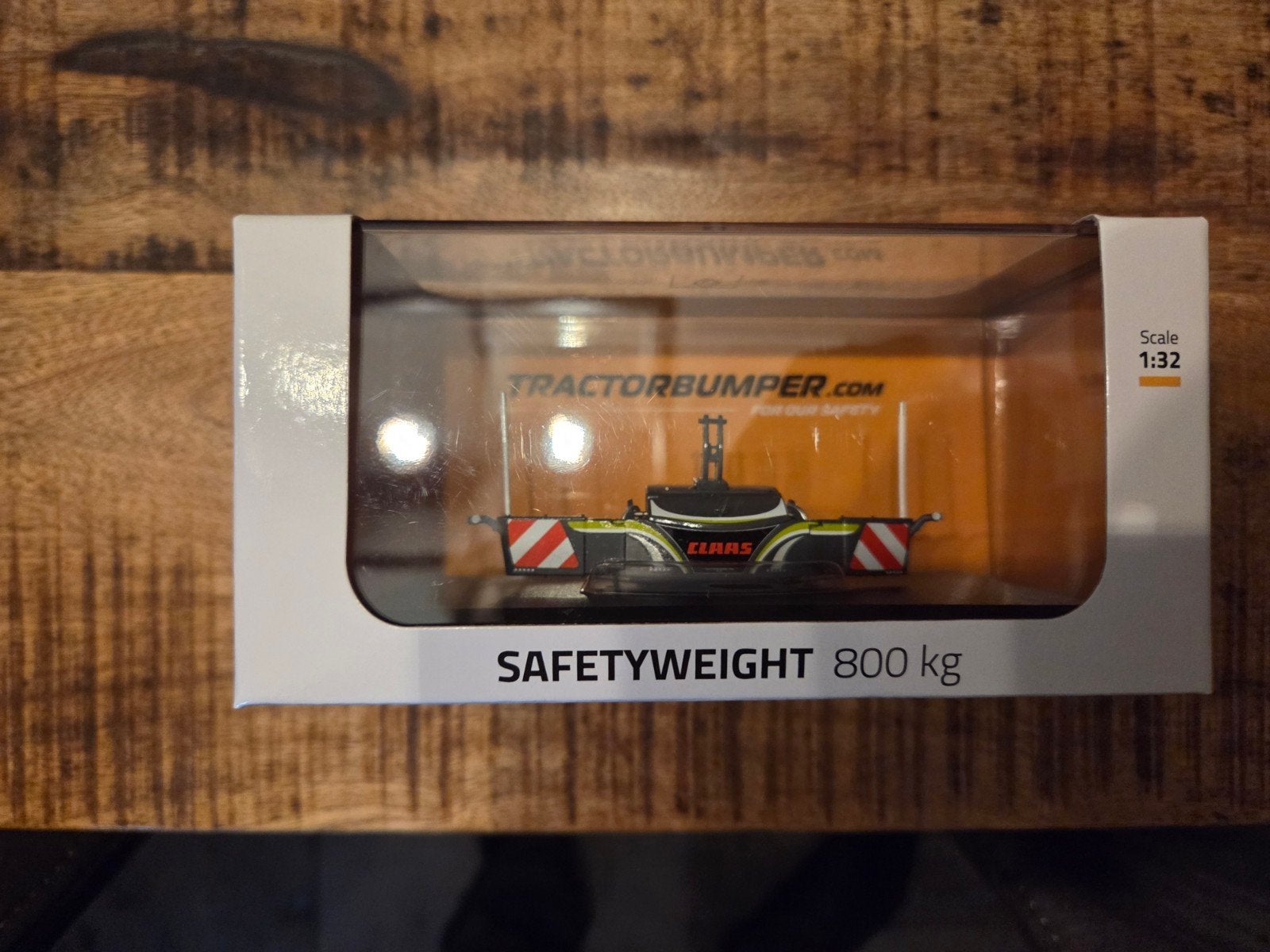 Claas Safetyweight 800 kg Tractorbumper Schaalmodel 1:32, Ophalen of Verzenden, Nieuw, Tractor of Landbouw, Universal Hobbies