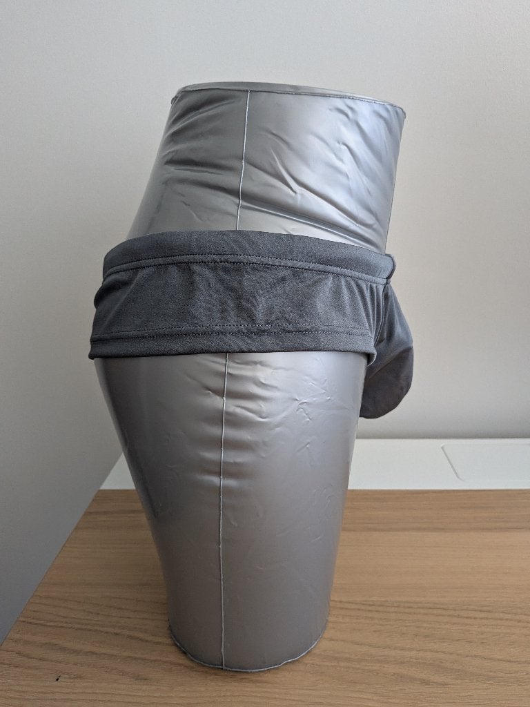 Heren zwemstring / brazilian, Kleding | Heren, Badmode en Zwemkleding, Zwemslip, Maat 52/54 (L), Grijs, Verzenden