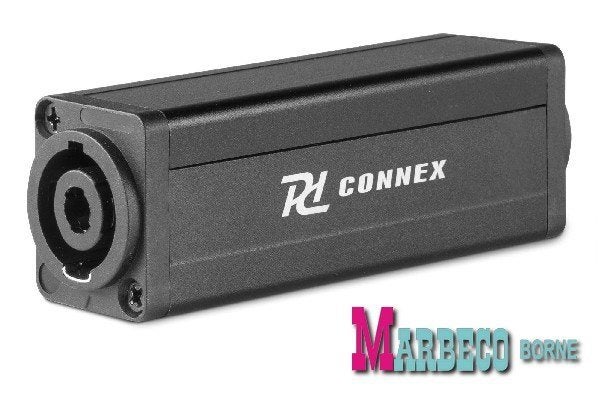 Koppelstuk NL4 to NL4, Speakon Coupler NL2 en NL4, Muziek en Instrumenten, Speaker of Versterker, Info@marbeco.nl, Power Dynamics