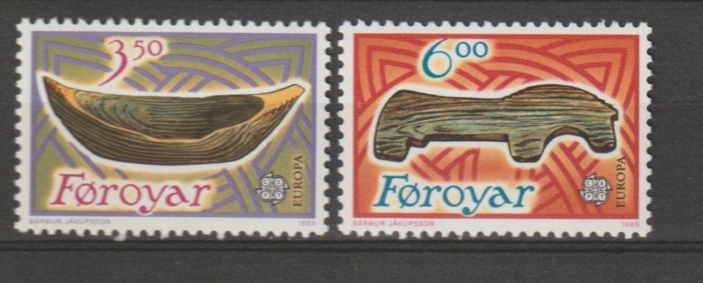 TSS Kavel 1150071 Faeröer Europa pf minr 184-185 kind, Ophalen, Denemarken, Postfris