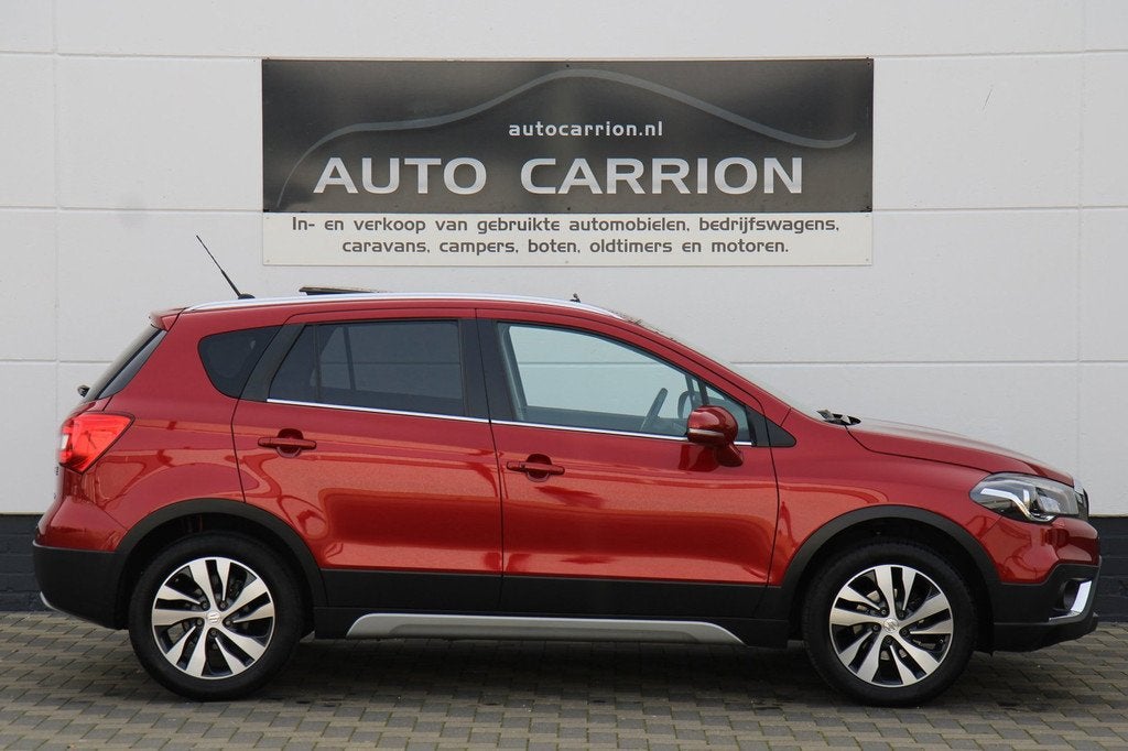 Suzuki S-Cross 1.4 Boosterjet AllGrip Style Pano Carplay !, Auto's, Suzuki, Automaat, Gebruikt, Zwart, 4 cilinders