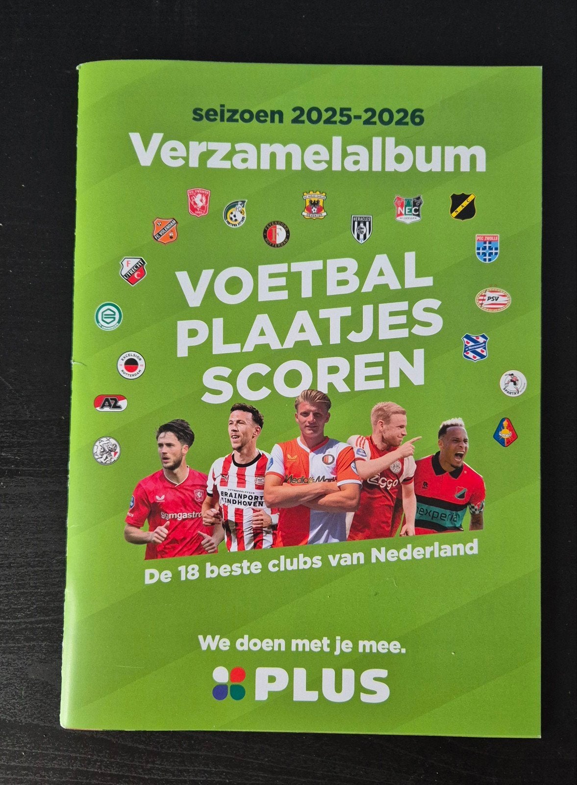 PLUS Voetbalplaatjes Verzamelalbum Seizoen 2025-2026, Verzamelen, Ophalen of Verzenden, Nieuw, Overige binnenlandse clubs, Boek of Tijdschrift