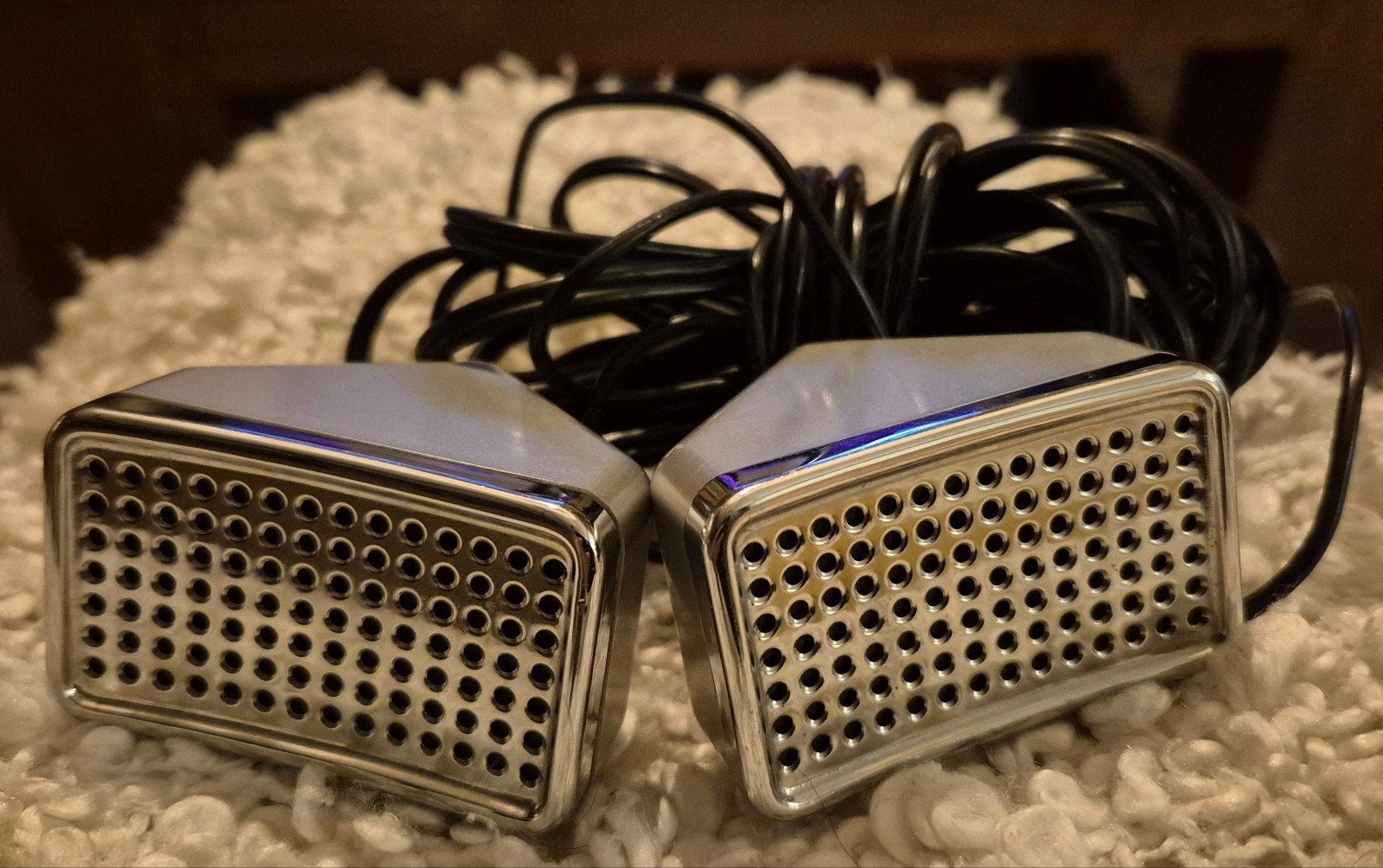 Philips N8402 microfoons, Inclusief kabels, Ophalen of Verzenden, Gebruikt, Philips