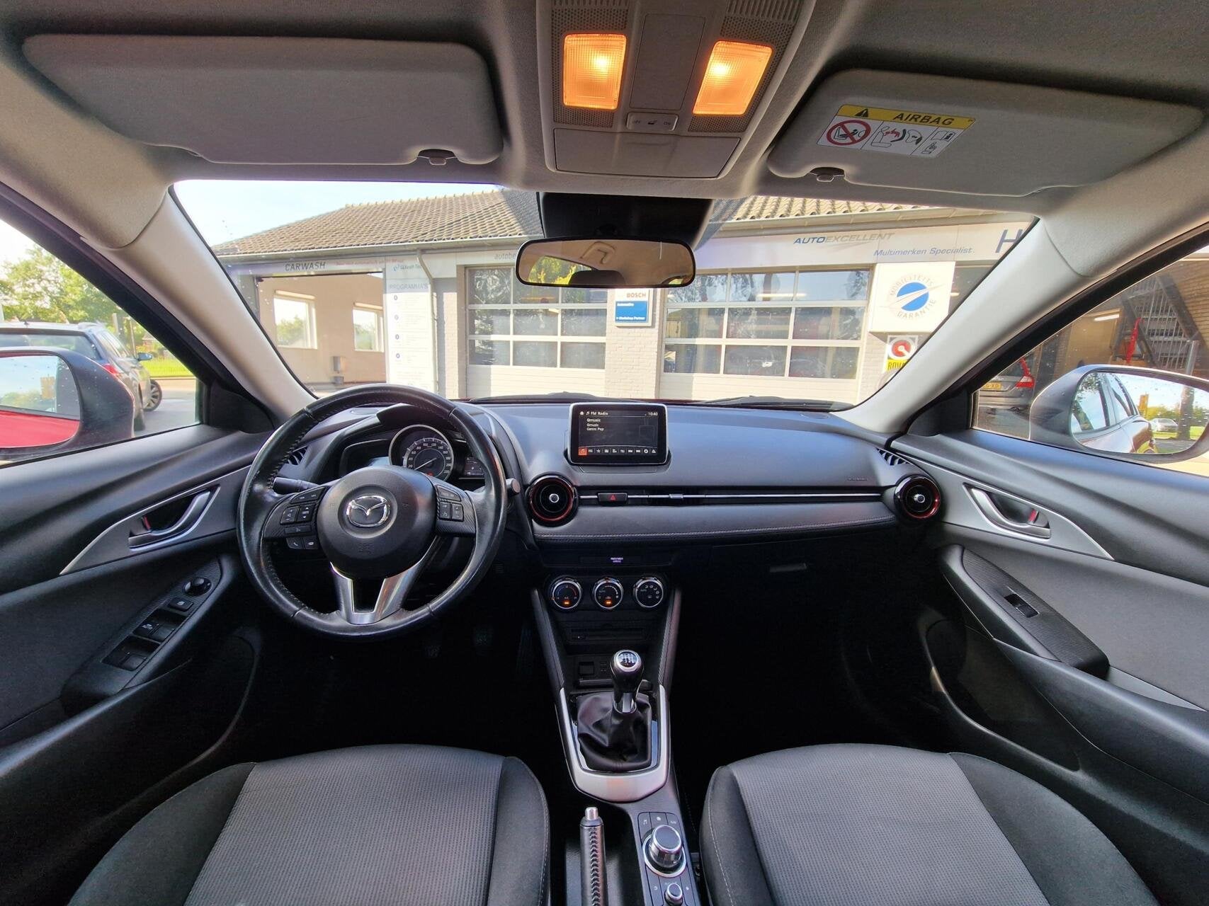 Mazda CX-3 2.0 SkyActiv-G 120 TS|Trekhaak|Clima|Navi|PDC|, Voorwielaandrijving, 1998 cc, Gebruikt, Euro 6