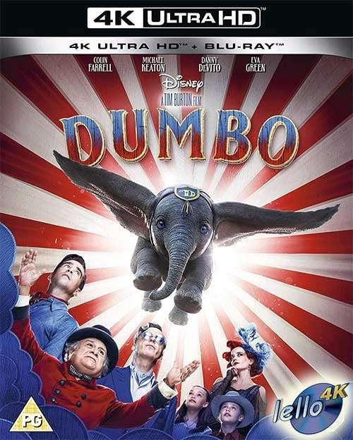Blu-ray 4K: Disney's Dumbo (2019 Colin Farrell) UK KC in SC, Ophalen of Verzenden, Nieuw in verpakking, 4K Ultra HD Blu-ray, Avontuur