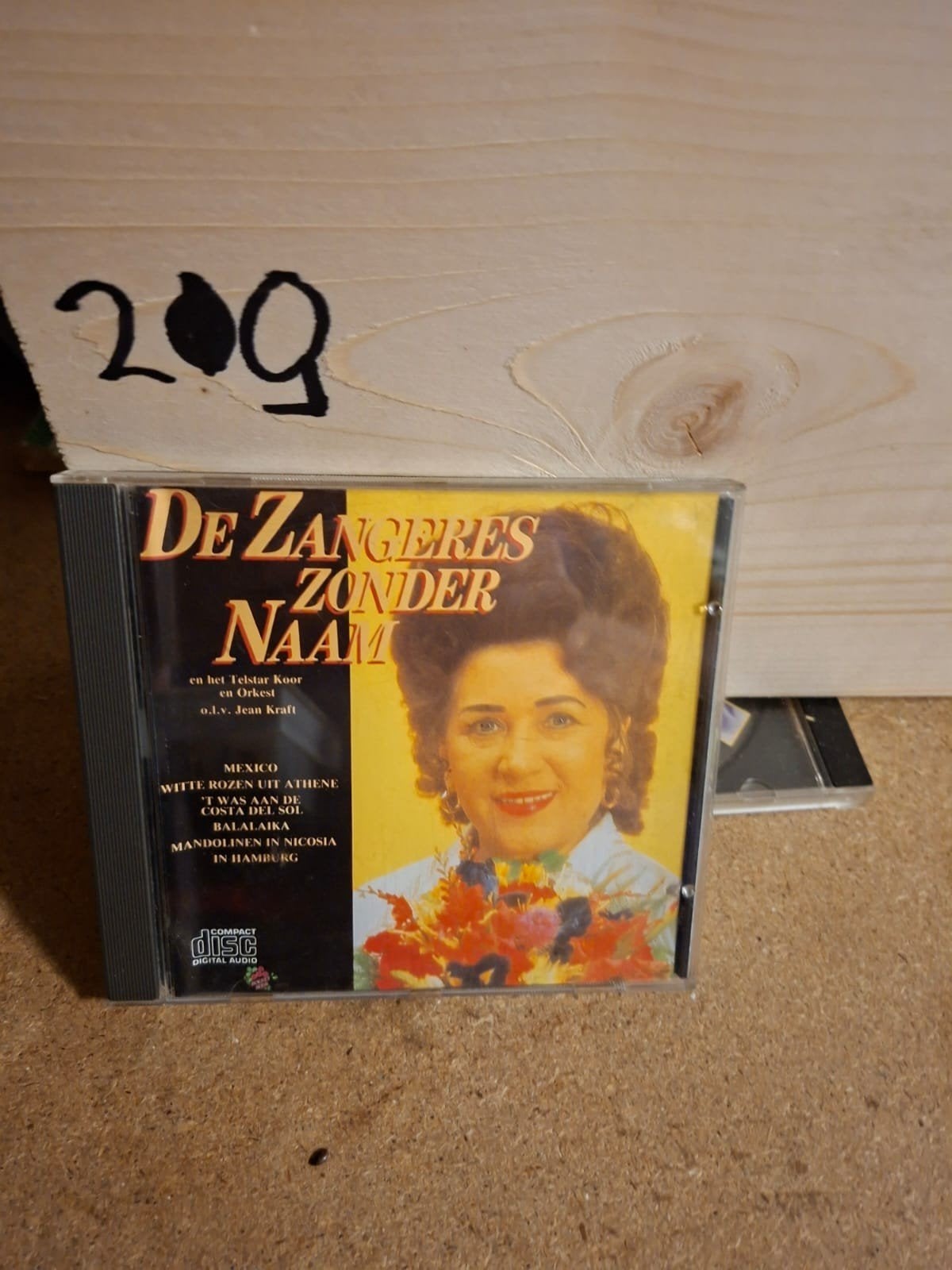 De Zangeres Zonder Naam CD - Diverse Hits, Ophalen of Verzenden, Gebruikt, Levenslied of Smartlap, Album