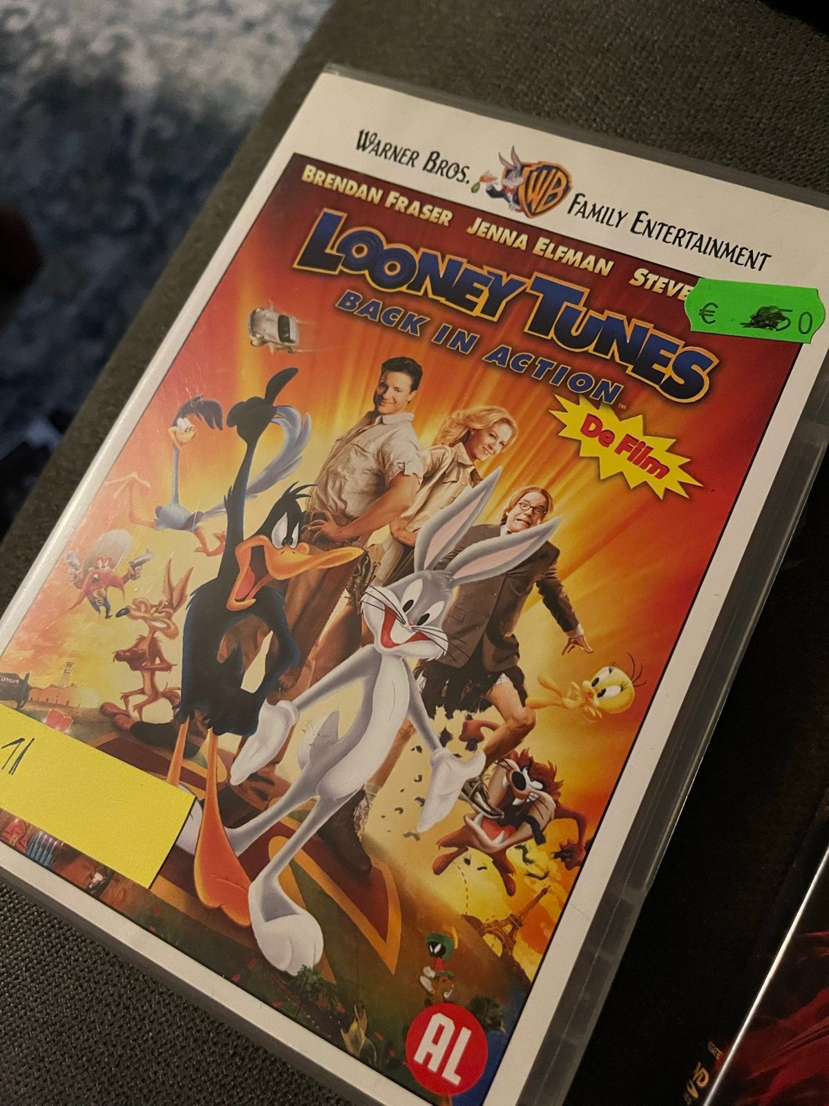 Looney Tunes: Back in Action - De Film (DVD), Cd's en Dvd's, Gebruikt, Tekenfilm, Nederlands, Inclusief doosje