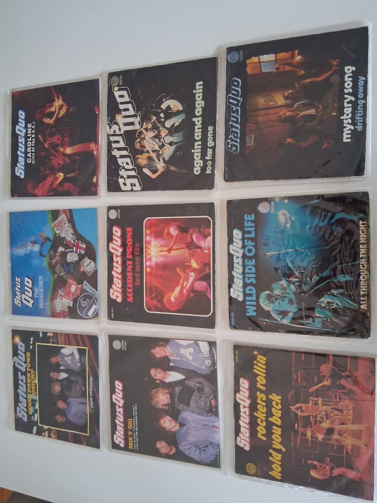 Gebruikte Status Quo Singles - Diverse Titels, Gebruikt, 7 inch, Ophalen of Verzenden, EP