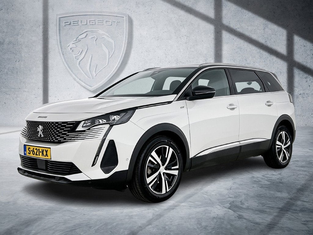 Peugeot 5008 130pk Automaat GT | Rijklaar | 7 zitplaatsen |, Auto's, Peugeot, Gebruikt, 1199 cc, 7 stoelen, Wit