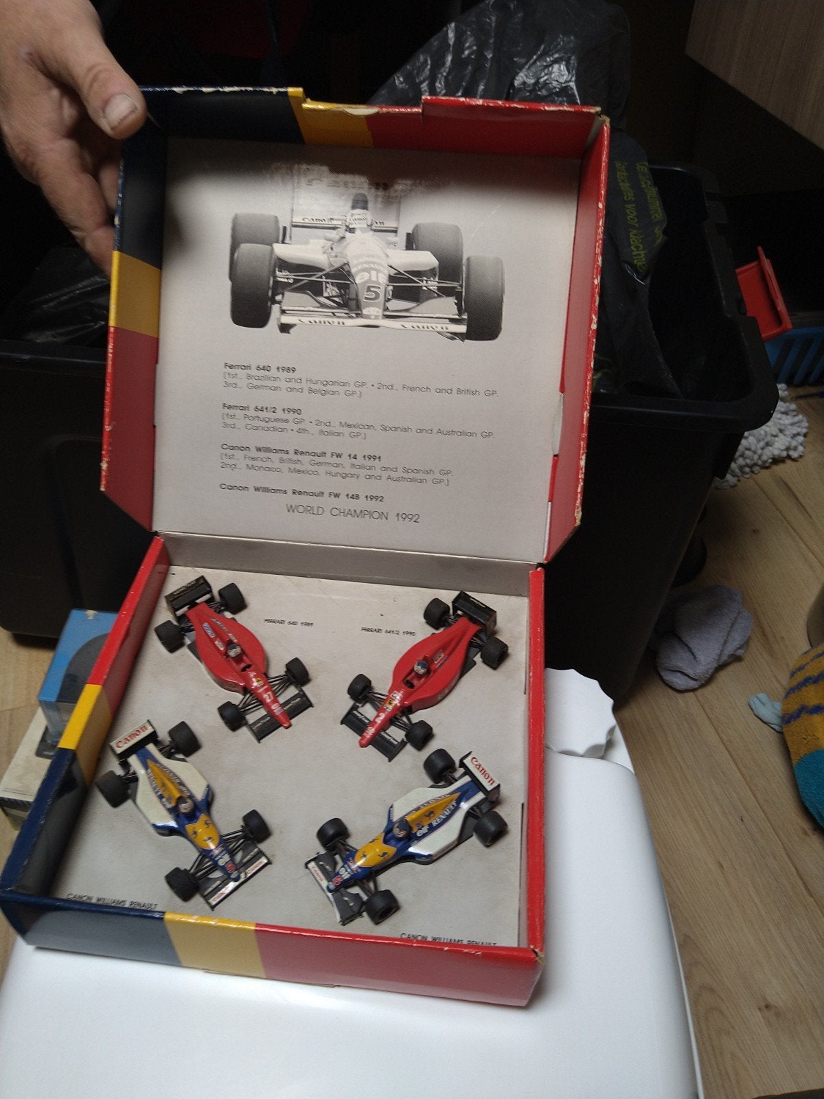 Onyx Formule 1 Modellen - Mansell Wereldkampioen 1992, Hobby en Vrije tijd, Ophalen, Zo goed als nieuw, Auto, Overige merken
