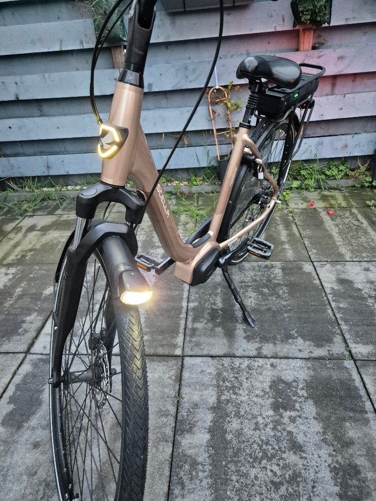 Z.G.A.N. Stella E-Bike Slechts 224 km! (Middenmotor/Shimano), Zo goed als nieuw, 51 tot 55 cm, 50 km per accu of meer, Ophalen