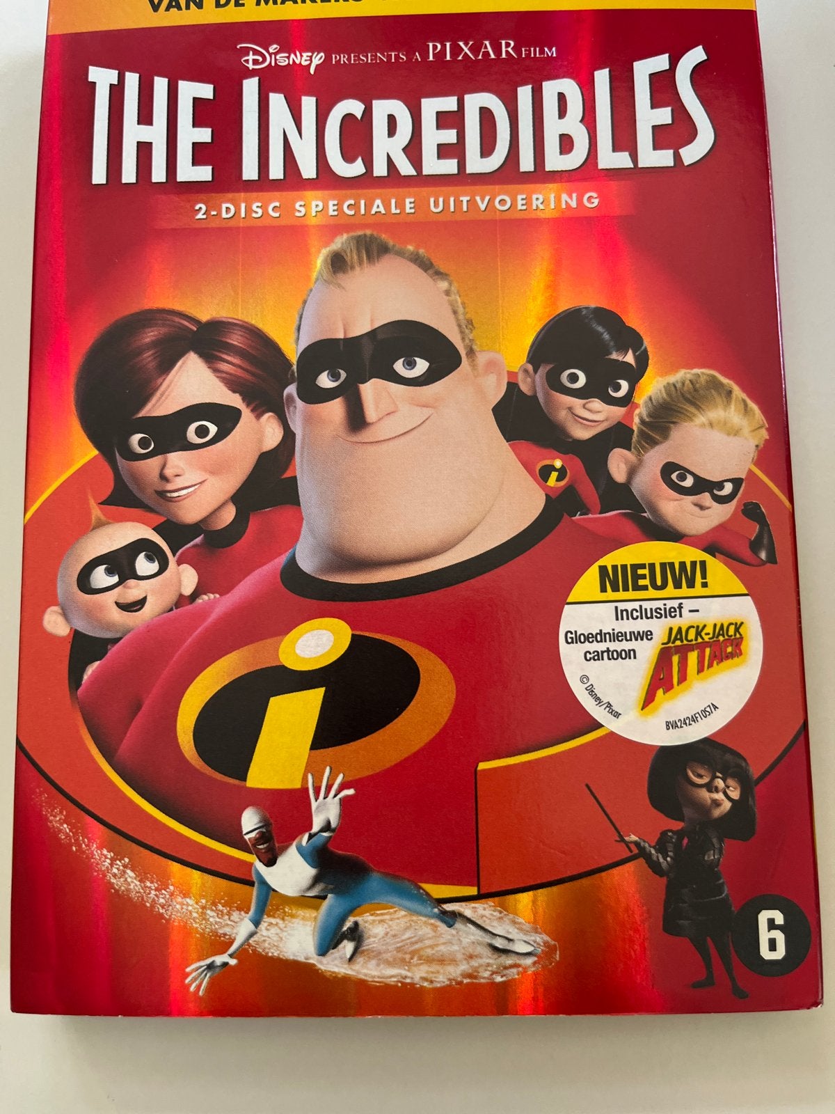 The Incredibles - 2-Disc Speciale Uitvoering Disney Pixar, Animatie, Nederlands, Vanaf 6 jaar, Film
