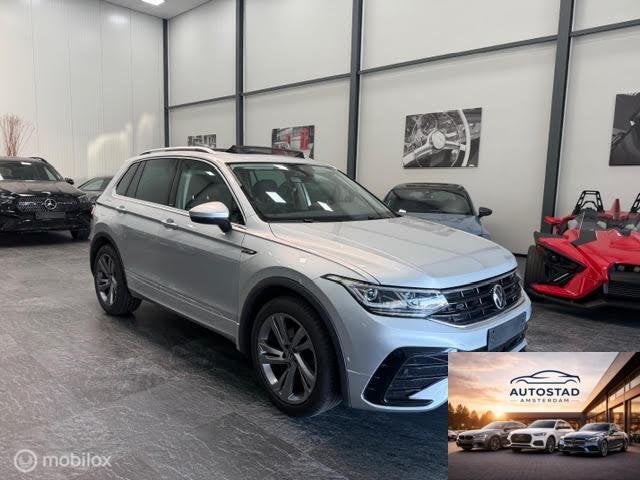 Volkswagen tiguan r line 2.0 tdi 150pk panorama, Auto's, Volkswagen, Automaat, Gebruikt, Overige carrosserieën, Overige brandstoffen