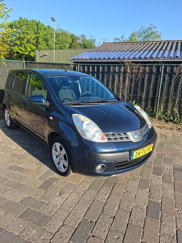 Nissan Note 1.6 16V 2006 Blauw, Voorwielaandrijving, 4 cilinders, Blauw, 49 €/maand