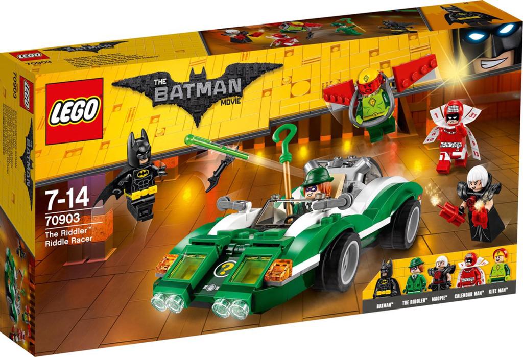 The riddler riddle racer, lego batman movie compleet, Kinderen en Baby's, Speelgoed | Duplo en Lego, Compleet, Overige thema's