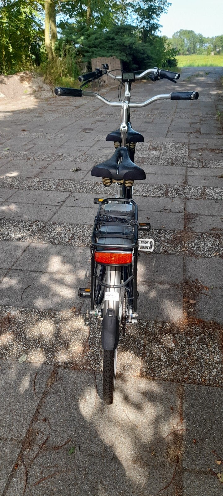 Zeer nette Multicycle vouwbare electrische tandem., Fietsen en Brommers, 20 inch of meer, Velgrem, Versnellingen, Zo goed als nieuw