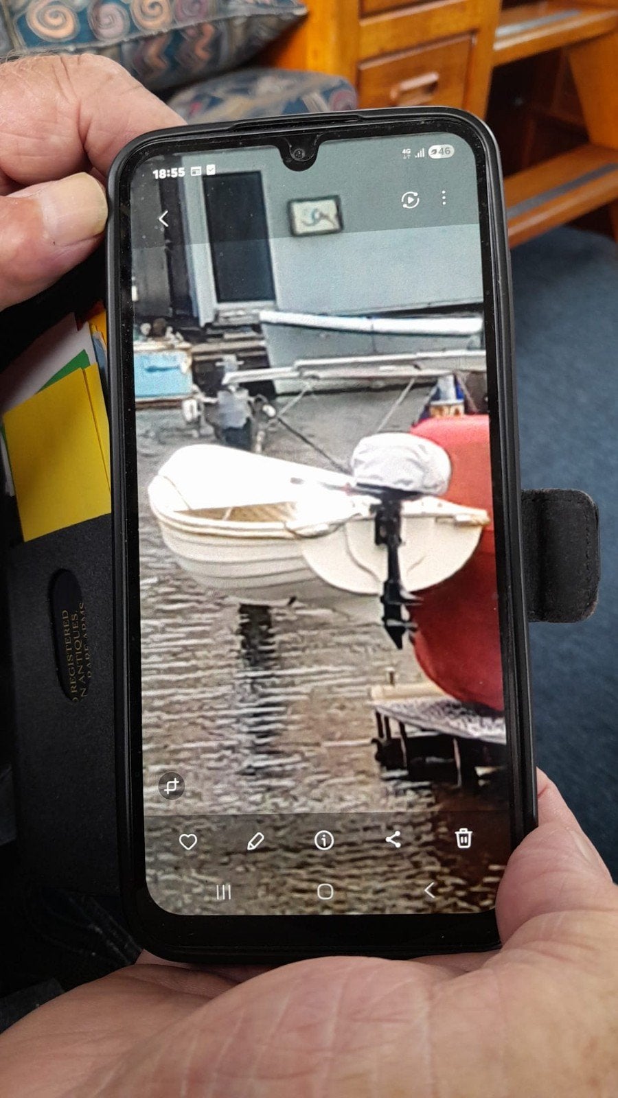 Helders vletje drie meter lang een jaar oud met drie pk merc, Watersport en Boten, Roeiboten, Ophalen, Polyester