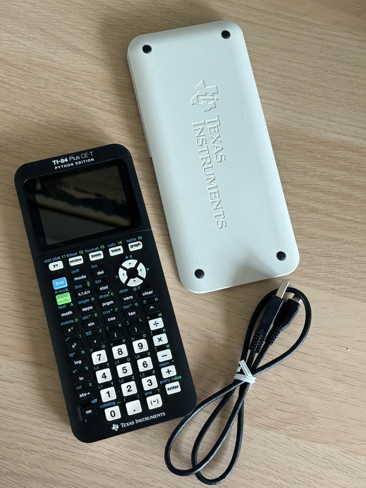 Grafische rekenmachine TI-84 Plus CE-T, Ophalen of Verzenden, Grafische rekenmachine, Zo goed als nieuw