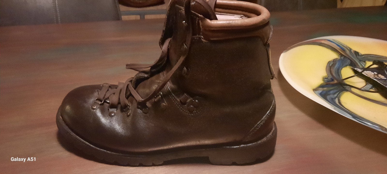 MEINDL PERFECT maat 44 Robuuste bruine leren wandelschoenen, Ophalen of Verzenden, Gebruikt, Schoenen