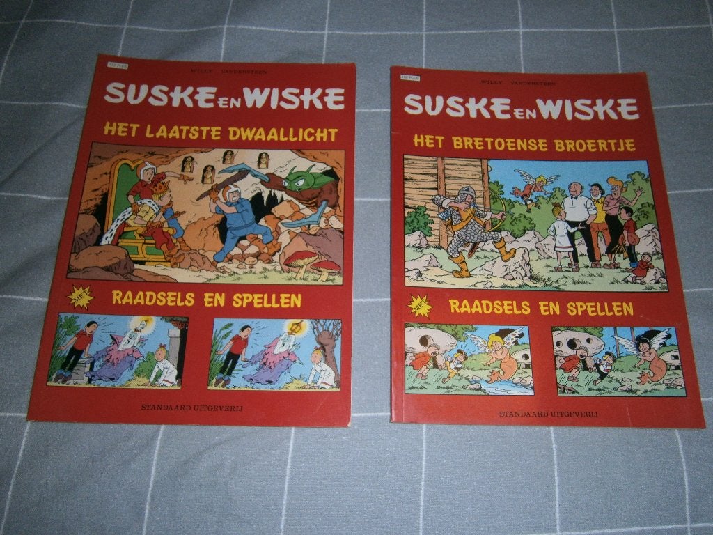 leuk setje Suske en Wiske – nr. 172 plus en nr. 192 plus, Boeken, Willy Vandersteen, Meerdere stripboeken, Ophalen, Gelezen