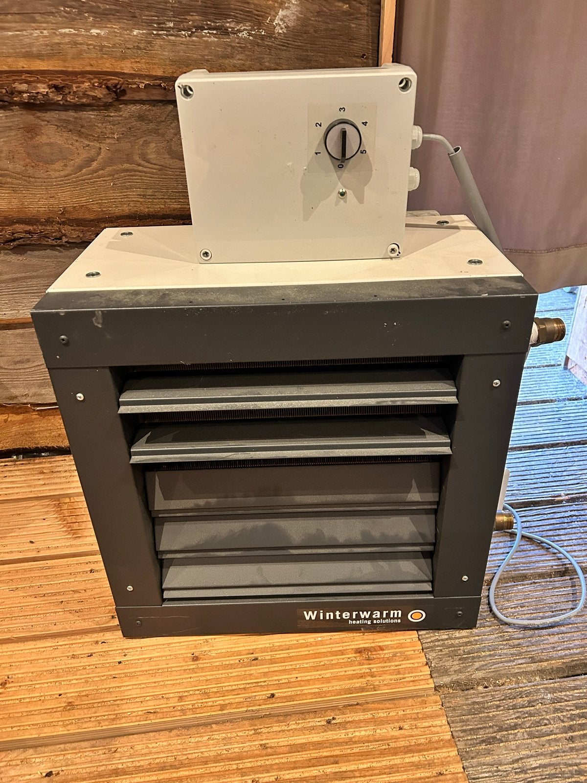 Winterwarm WWH 110 Heater - Zo goed als nieuw, Ophalen, 30 tot 80 cm, Overige typen, Minder dan 60 cm