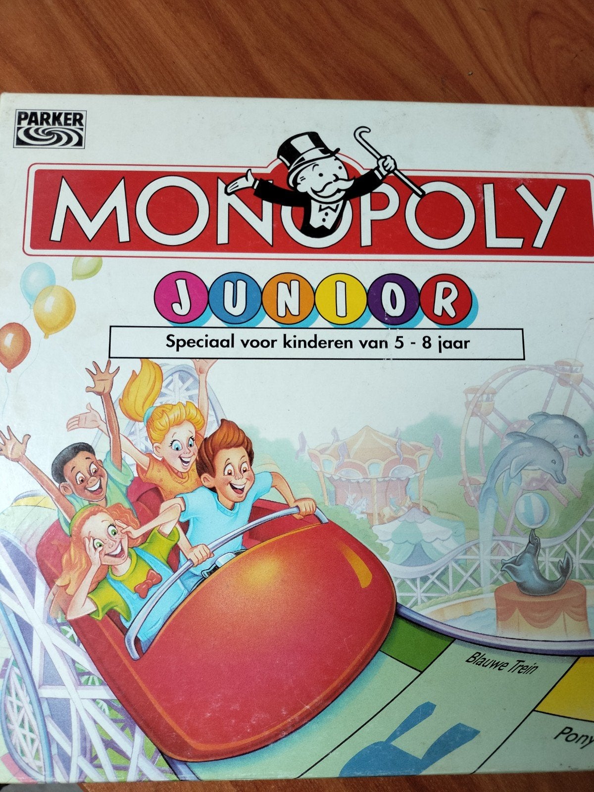 Monopoly Junior - Speciaal voor kinderen van 5-8 jaar, Een of twee spelers, Ophalen, Gebruikt, Parker