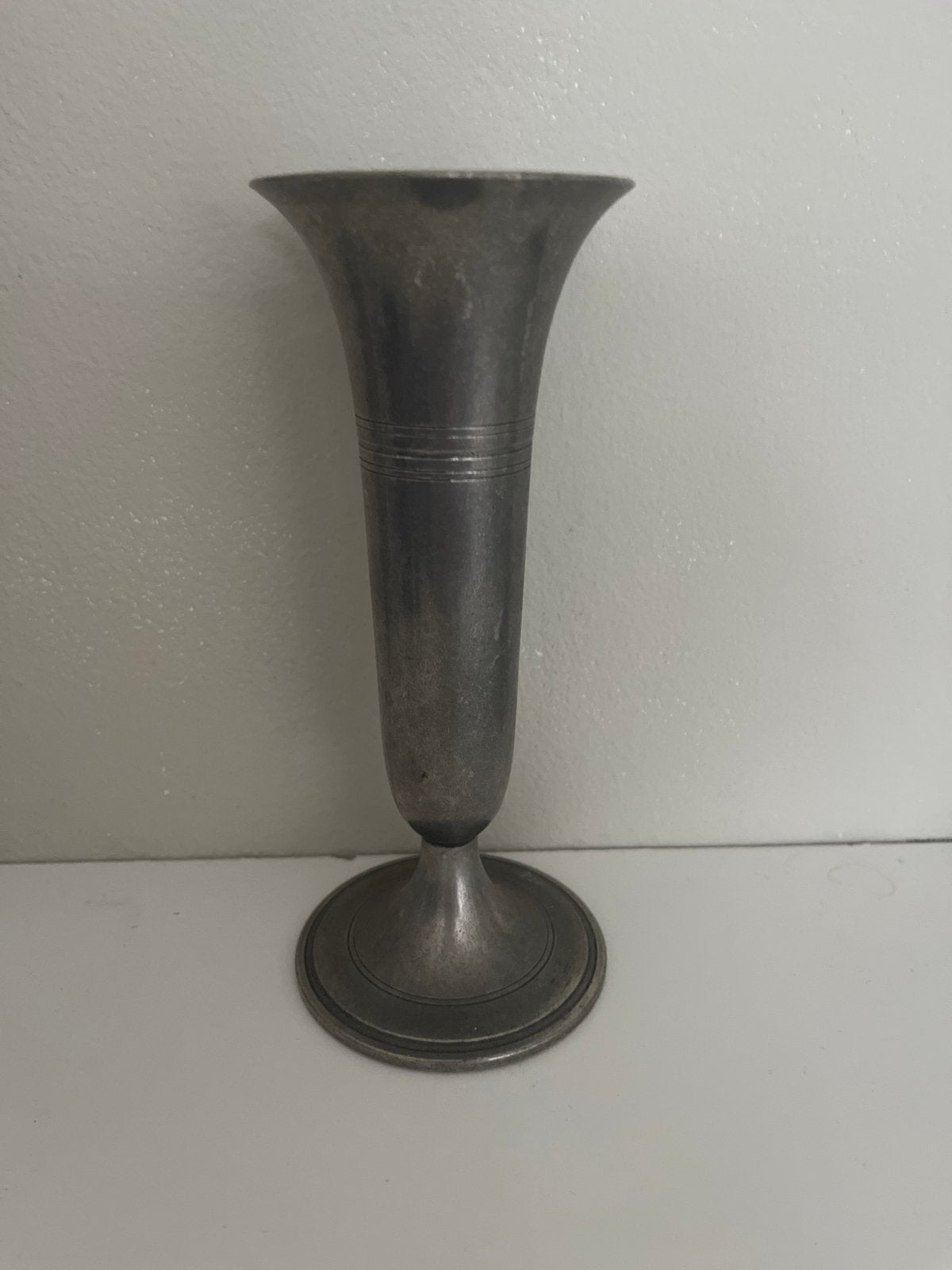 Antieke tinnen vaas, Ophalen of Verzenden