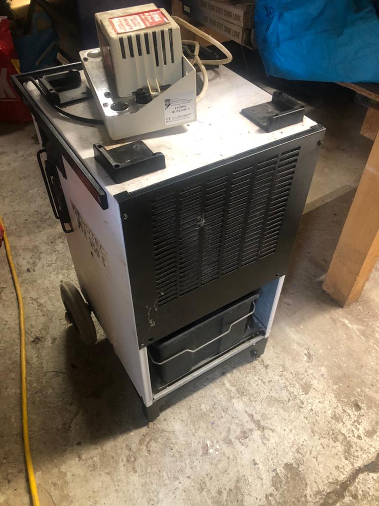 Bouwdroger trotec ttk 350s, 100 liter of meer, Ophalen, Gebruikt, Minder dan 200 liter/min