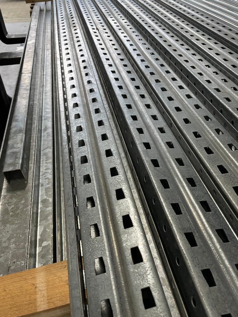 Palletstelling stijl Dexion Magazijnstelling, Ophalen, Zo goed als nieuw