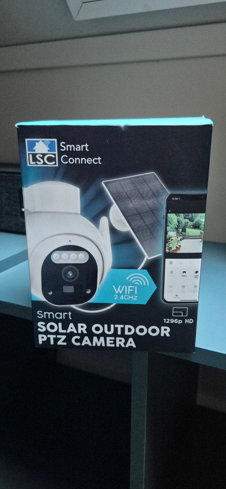 LSC Smart Connect Solar Buiten PTZ Camera 1296p HD, Ophalen, Nieuw, Buitencamera