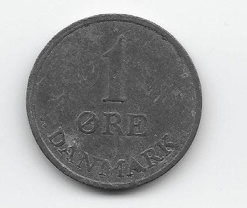 Denemarken 1 øre 1956 KM# 839.2, Verzenden, Overige landen, Losse munt