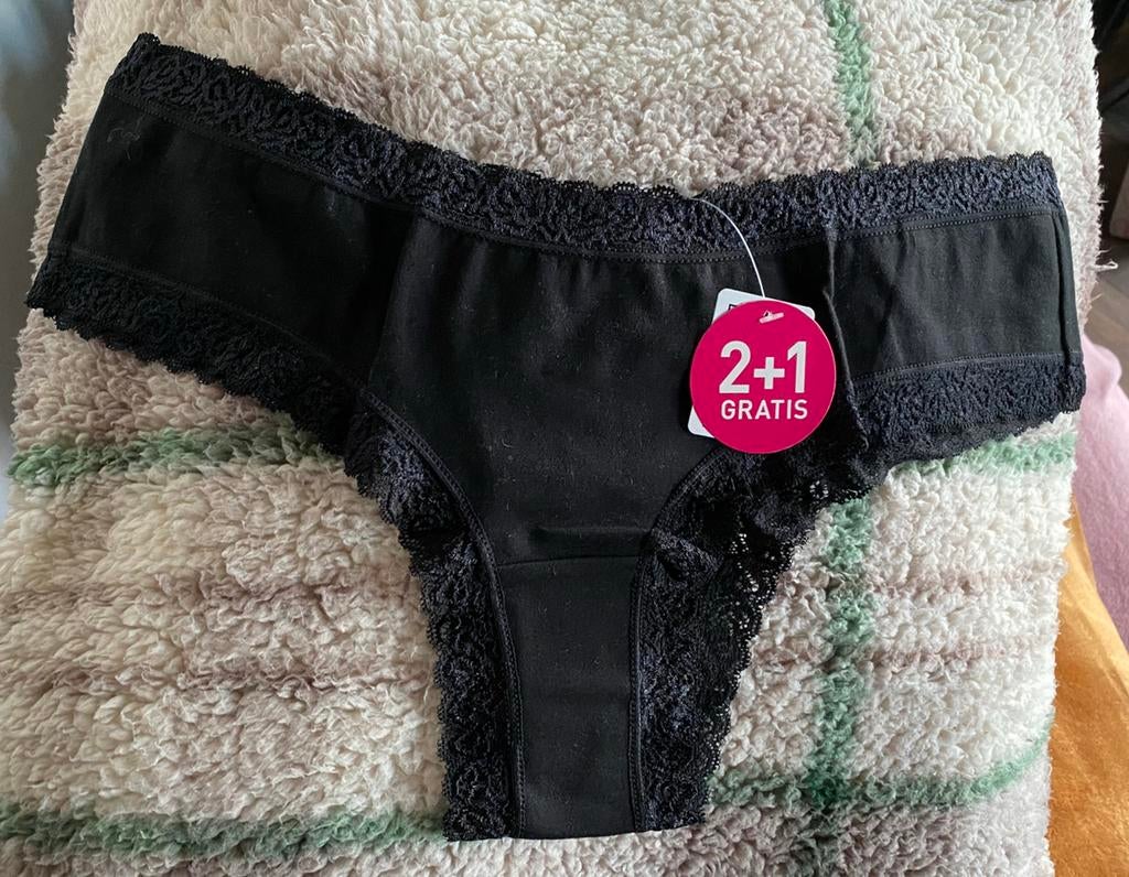 Gloednieuwe V&D Onderbroek Voor Dames (L), Ophalen of Verzenden, Zwart, Overige typen