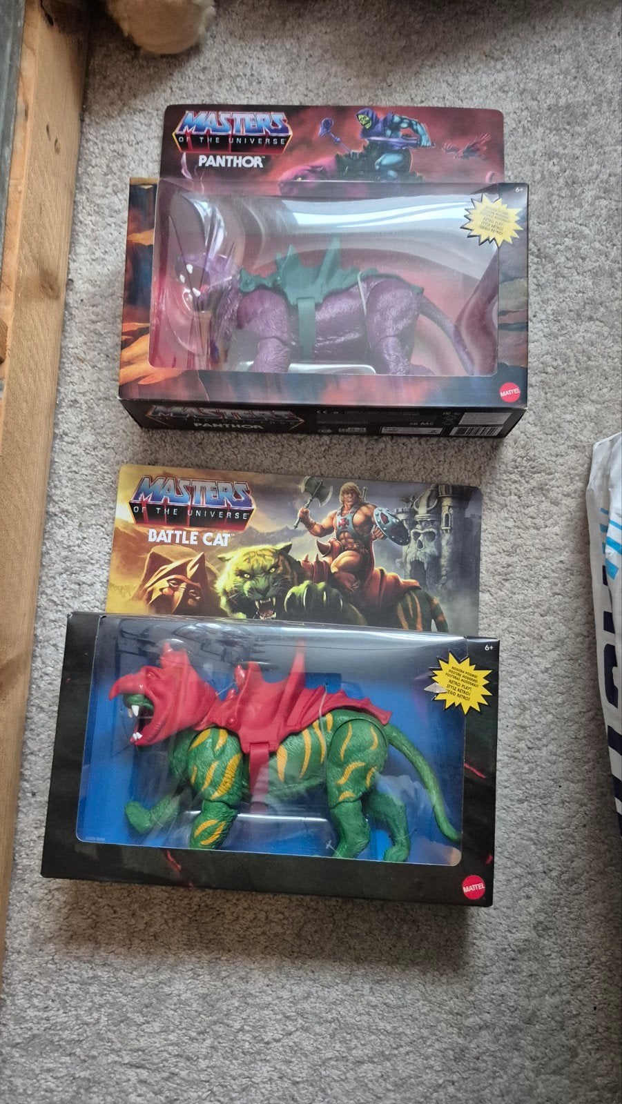 Masters of the Universe Origins Battle Cat & Panthor, Ophalen of Verzenden, Nieuw