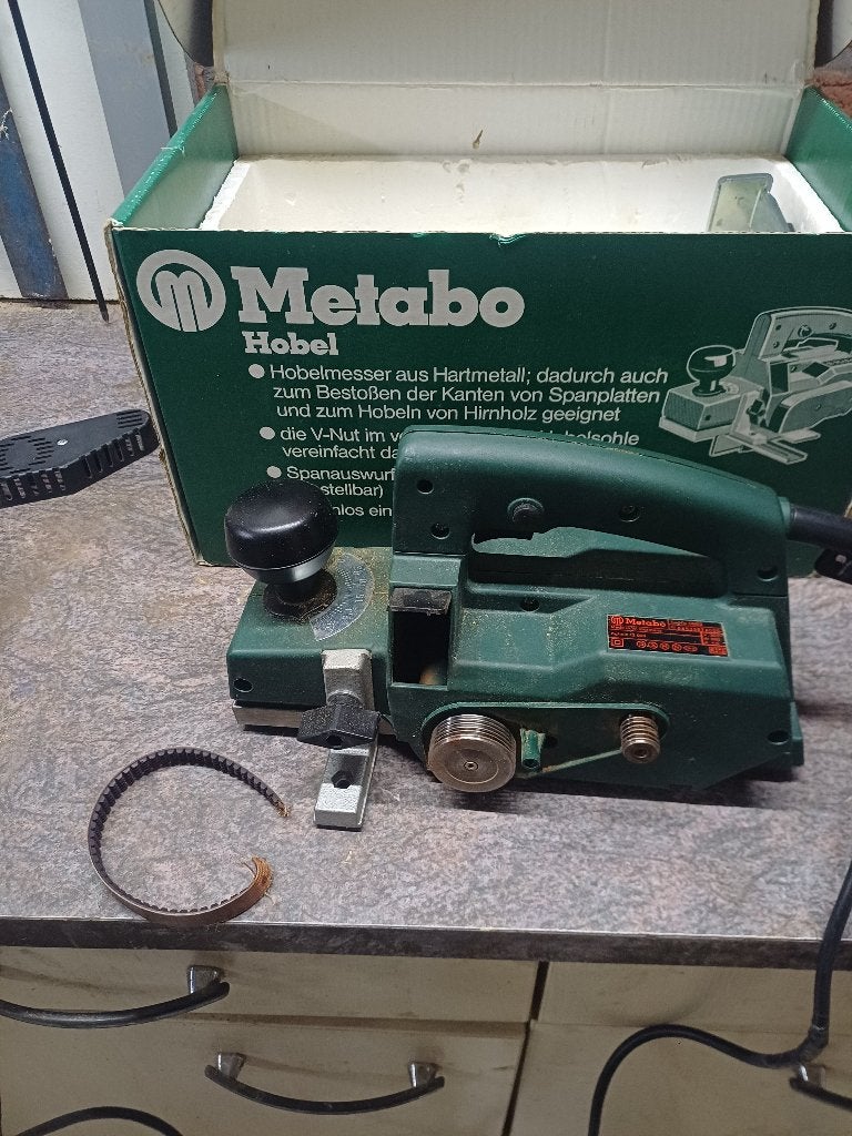 Schaafmachine electrisch metabo loop/sloop, Ophalen of Verzenden, Gebruikt, Overige typen, Metallo