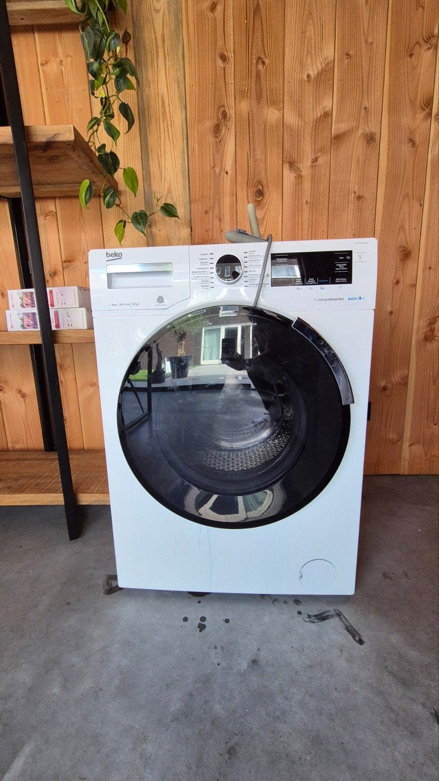 Beko Wasmachine 8 kg - Energiezuinig en Stil, Ophalen, 1200 tot 1600 toeren, Gebruikt, 8 tot 10 kg