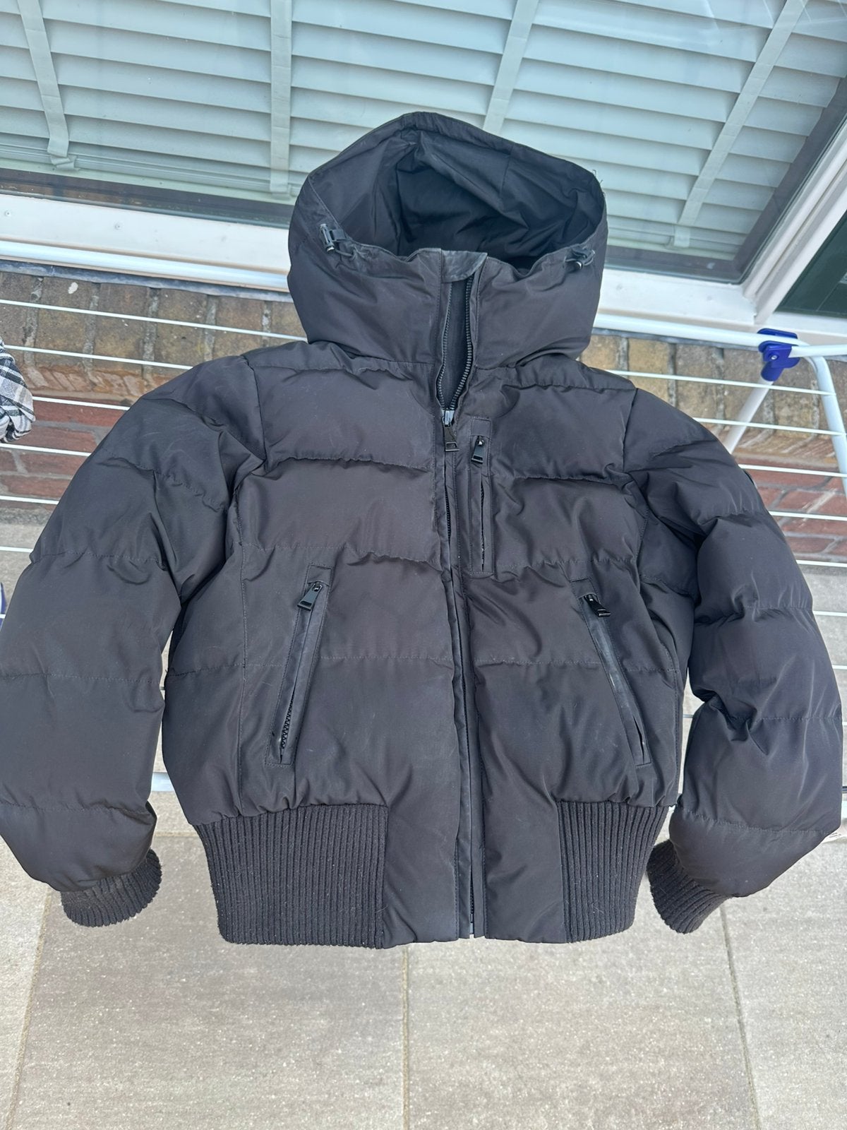 Airforce jas dames maat xs, Ophalen, Zo goed als nieuw, Maat 34 (XS) of kleiner, Zwart