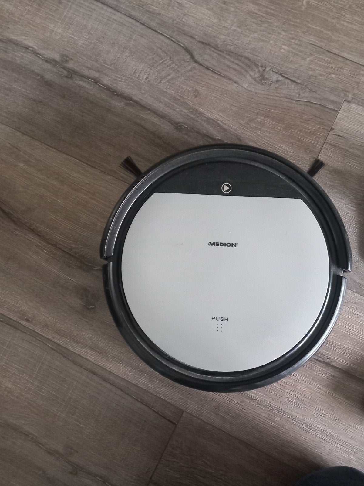 Medion MD 18500  robot stofzuiger, Witgoed en Apparatuur, Ophalen, Overige merken, Gebruikt, Robotstofzuiger