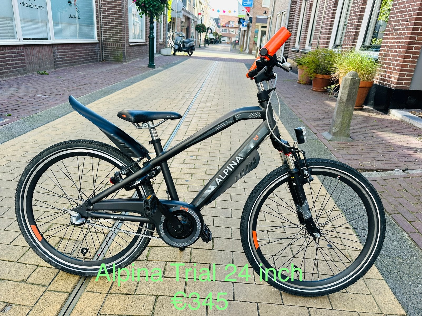 Jongensfietsen 16 18 20 22 24 26 28 inch. Alpina Cortina Gaz, Ophalen, Terugtraprem, 24 inch, Zo goed als nieuw