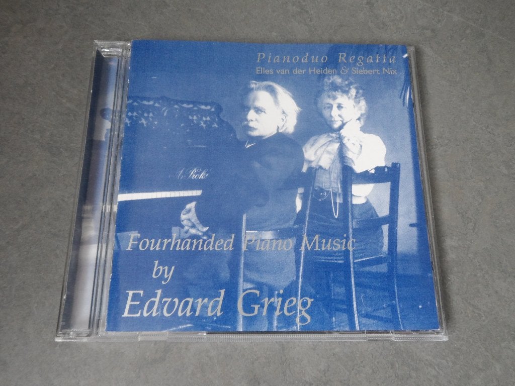 Grieg, Pianoduo Regatta / Fourhanded Piano Music  - CD, Verzenden, Romantiek, Gebruikt, Overige typen