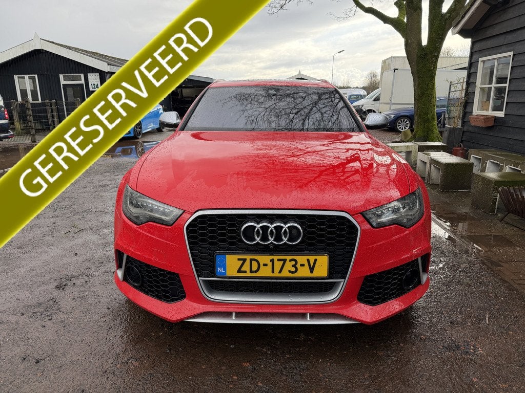 Audi A6 Avant 4.0 TFSI RS 6 67.xxxkm!|MISANO.ROOD|B&O|PANO|K, Auto's, Audi, Automaat, Euro 5, Gebruikt, 8 cilinders