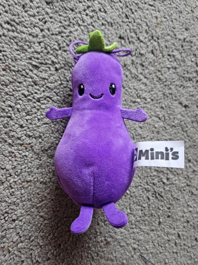 Lidl Mini's Abby Aubergine Knuffel, Ophalen of Verzenden, Nieuw, Overige typen